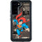 DC Comics Superman Vintage Action pose pattern Galaxy S23 Plus Waterproof Case