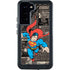 DC Comics Superman Vintage Action pose pattern Galaxy S23 Plus Waterproof Case