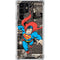 DC Comics Superman Vintage Action pose pattern Galaxy S24 Ultra Clear Case