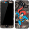 DC Comics Superman Vintage Action pose pattern Galaxy S7 Skin