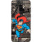 DC Comics Superman Vintage Action pose pattern Galaxy S9 Plus Skin
