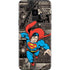 DC Comics Superman Vintage Action pose pattern Galaxy S9 Skin