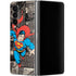 DC Comics Superman Vintage Action pose pattern Galaxy Z Fold4 5G Skin