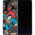 DC Comics Superman Vintage Action pose pattern Galaxy Z Fold4 5G Skin