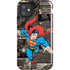 DC Comics Superman Vintage Action pose pattern iPhone 11 Impact Case