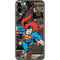 DC Comics Superman Vintage Action pose pattern iPhone 11 Pro Max Skin