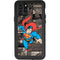 DC Comics Superman Vintage Action pose pattern iPhone 11 Pro Waterproof Case