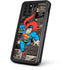 DC Comics Superman Vintage Action pose pattern iPhone 11 Pro Waterproof Case