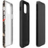 DC Comics Superman Vintage Action pose pattern iPhone 12 Impact Case