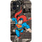 DC Comics Superman Vintage Action pose pattern iPhone 12 Mini Lite Case