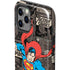 DC Comics Superman Vintage Action pose pattern iPhone 12 Pro Impact Case