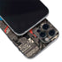 DC Comics Superman Vintage Action pose pattern iPhone 12 Pro Skin