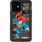 DC Comics Superman Vintage Action pose pattern iPhone 12 Waterproof Case
