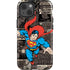 DC Comics Superman Vintage Action pose pattern iPhone 13 Impact Case
