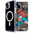 DC Comics Superman Vintage Action pose pattern iPhone 13 MagSafe Case