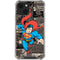 DC Comics Superman Vintage Action pose pattern iPhone 13 Mini Clear Case