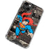 DC Comics Superman Vintage Action pose pattern iPhone 14 Plus Clear Case