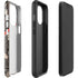 DC Comics Superman Vintage Action pose pattern iPhone 14 Pro Impact Case