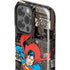 DC Comics Superman Vintage Action pose pattern iPhone 15 Pro Max Impact Case