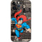 DC Comics Superman Vintage Action pose pattern iPhone 14 Pro Max Skin