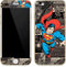 DC Comics Superman Vintage Action pose pattern iPhone 6/6s Skin