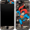 DC Comics Superman Vintage Action pose pattern iPhone 8 Skin