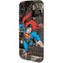 DC Comics Superman Vintage Action pose pattern iPhone X Pro Case
