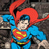 DC Comics Superman Vintage Action pose pattern iPhone X Pro Case