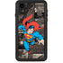 DC Comics Superman Vintage Action pose pattern iPhone XR Waterproof Case