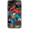 DC Comics Superman Vintage Action pose pattern iPhone XS Skin
