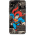 DC Comics Superman Vintage Action pose pattern iPhone XS Skin