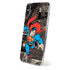 DC Comics Superman Vintage Action pose pattern iPhone XS Skin