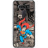 DC Comics Superman Vintage Action pose pattern LG K51/Q51 Clear Case