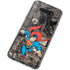DC Comics Superman Vintage Action pose pattern LG K51/Q51 Clear Case