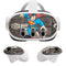 DC Comics Superman Vintage Action pose pattern Meta Quest 3 Skin