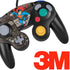 DC Comics Superman Vintage Action pose pattern Nintendo GameCube Controller Skin