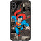 DC Comics Superman Vintage Action pose pattern Otterbox Symmetry iPhone Skin