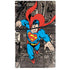 DC Comics Superman Vintage Action pose pattern PS5 Slim Digital Edition Console Skin