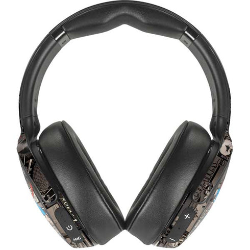 DC Comics Superman Vintage Action pose pattern Skullcandy Venue Skin