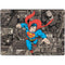 DC Comics Superman Vintage Action pose pattern Surface Pro 8 Skin