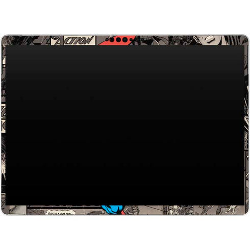 DC Comics Superman Vintage Action pose pattern Surface Pro 8 Skin
