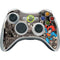 DC Comics Superman Vintage Action pose pattern Xbox 360 Wireless Controller Skin