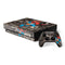 DC Comics Superman Vintage Action pose pattern Xbox One X Bundle Skin