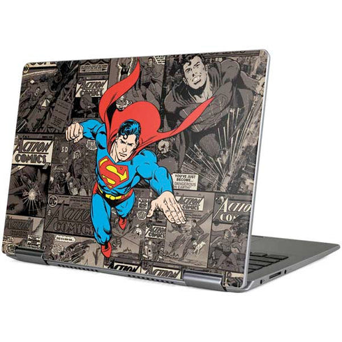 DC Comics Superman Vintage Action pose pattern Yoga 710 14in Skin