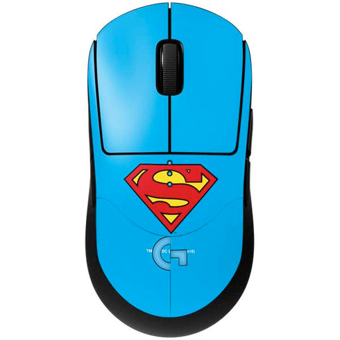 DC Comics Superman Official Logo G Pro Wireless Gaming Mouse Skin