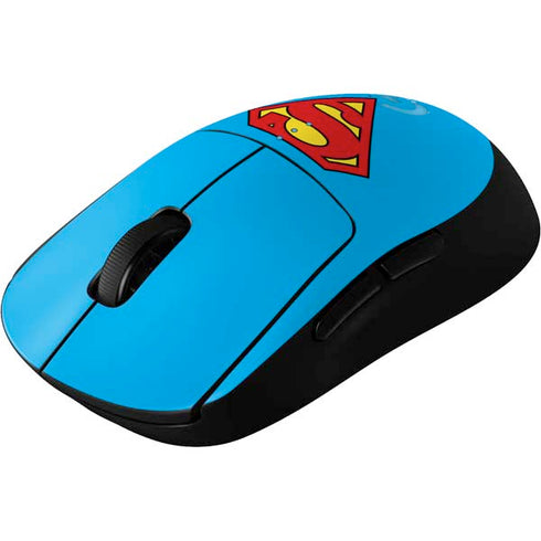 DC Comics Superman Official Logo G Pro Wireless Gaming Mouse Skin