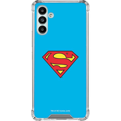DC Comics Superman Official Logo Galaxy A13 5G Clear Case
