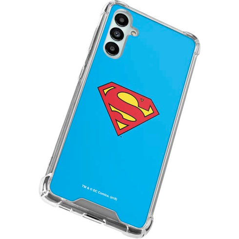 DC Comics Superman Official Logo Galaxy A14 5G Clear Case