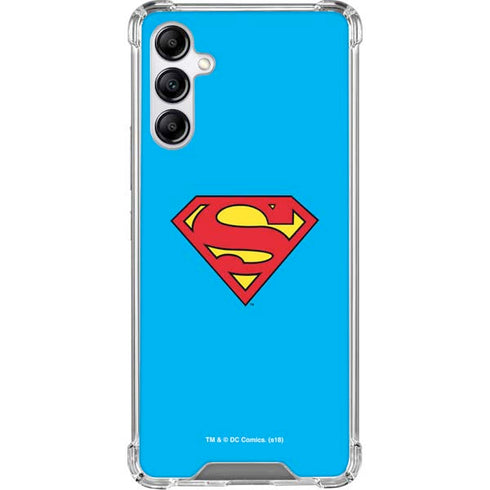 DC Comics Superman Official Logo Galaxy A15 5G Clear Case