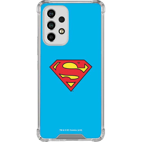 DC Comics Superman Official Logo Galaxy A53 5G Clear Case
